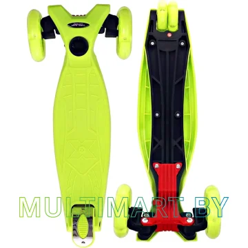 Самокат Triumf Active SKL-07L Maxi Flash (салатовый) картинка 2